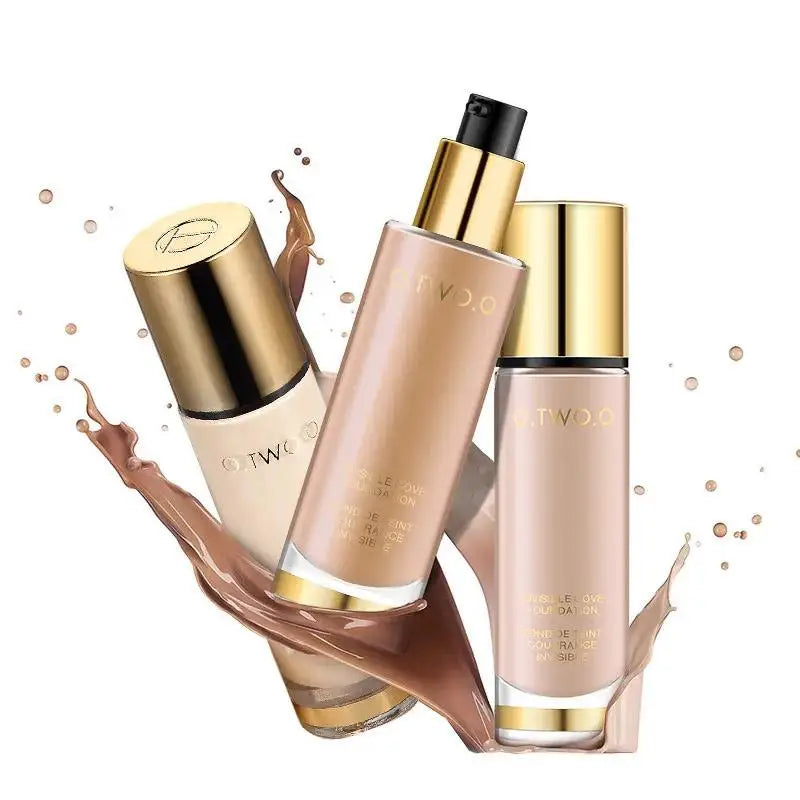 O.TWO.O 8-Color Liquid Foundation – Waterproof & Hydrating Liquid Foundation HIP