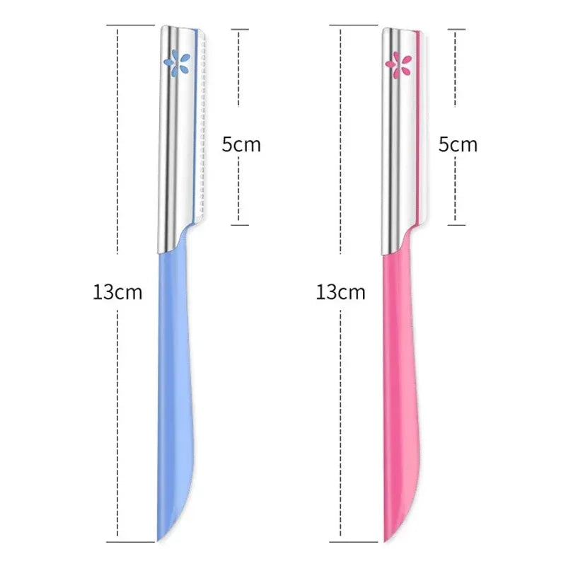 5-Piece Eyebrow Razor & Facial Trimmer Set – Stainless Steel Eyebrow Razor Set HIP