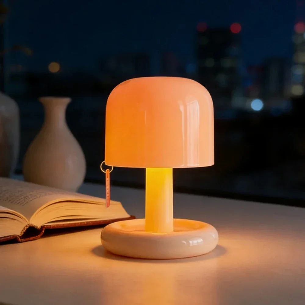 Mushroom Sunset Night Light – USB Rechargeable LED Lamp LED Night Light HIP 1pc USB Plug