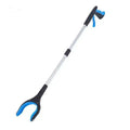 Foldable Manual Tool Garbage Collector Picker Portable with Anti slip Pliers Picking Tool Trash clip Garbage Picker Shoe tongs HIP Blue
