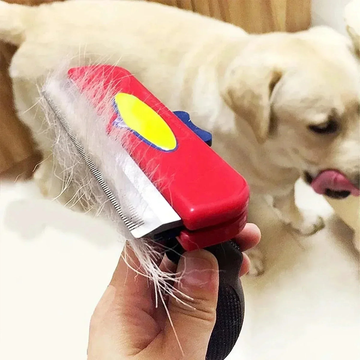 Pet Deshedding Brush – Dog & Cat Hair Removal Comb Pet Deshedding Brush HIP