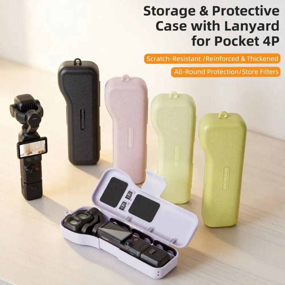 Sunnylife Protective Case & Storage Box for DJI Osmo Pocket 4P Camera Storage Case HIP