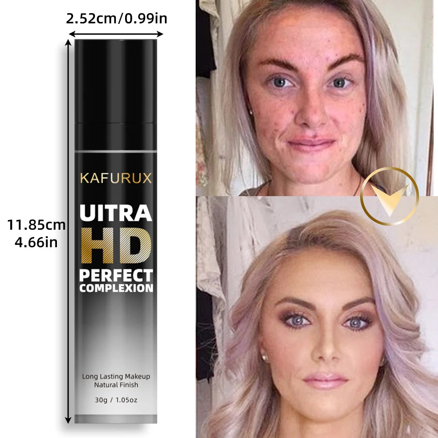 8-Shade Matte Liquid Foundation – Full Coverage & Oil Control Liquid Foundation HIP