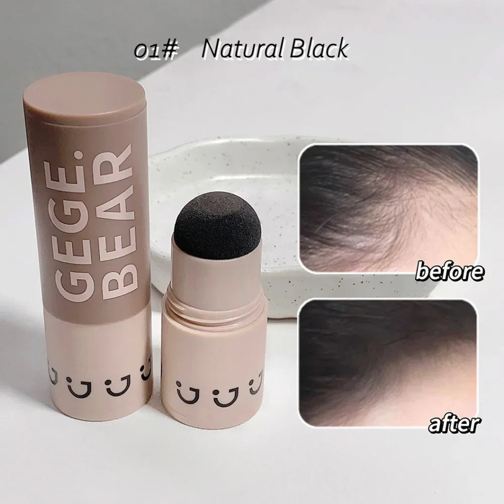 Gege Bear Waterproof Hair Shadow Powder – Hairline Stick Hair Shadow Powder HIP Black GX1077-1