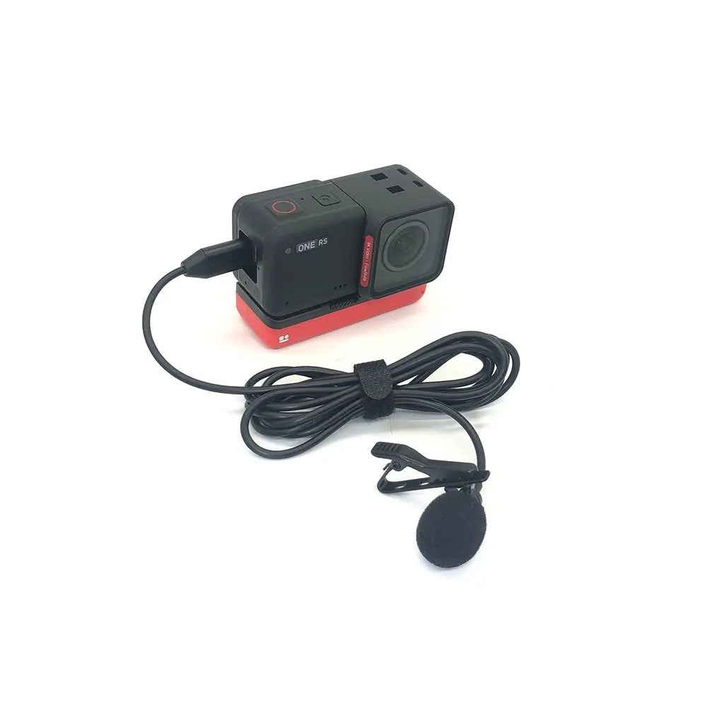 Type-C Lavalier Microphone for Insta360 ONE RS | External Mic Lavalier Microphone HIP