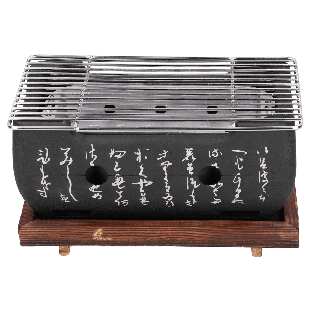 Portable BBQ Grill Japanese Barbecue Grill Mini Household Aluminium Alloy Charcoal Barbecue Stove Oven Accessories HIP