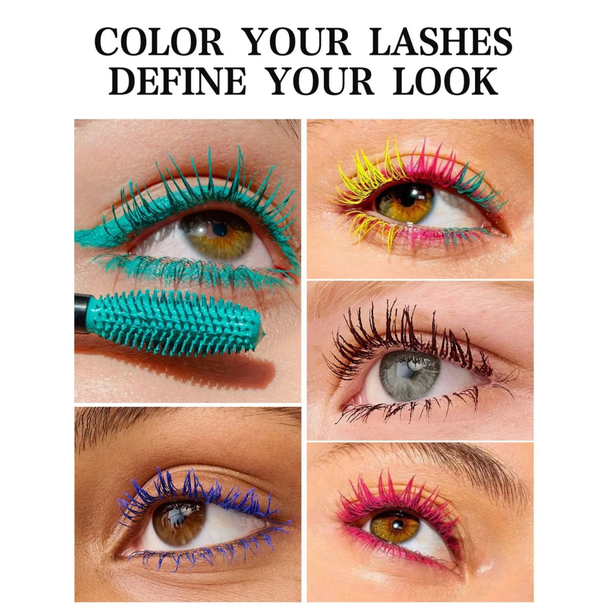 Handaiyan Colorful Silk Mascara – Waterproof & Volumizing Color Mascara HIP