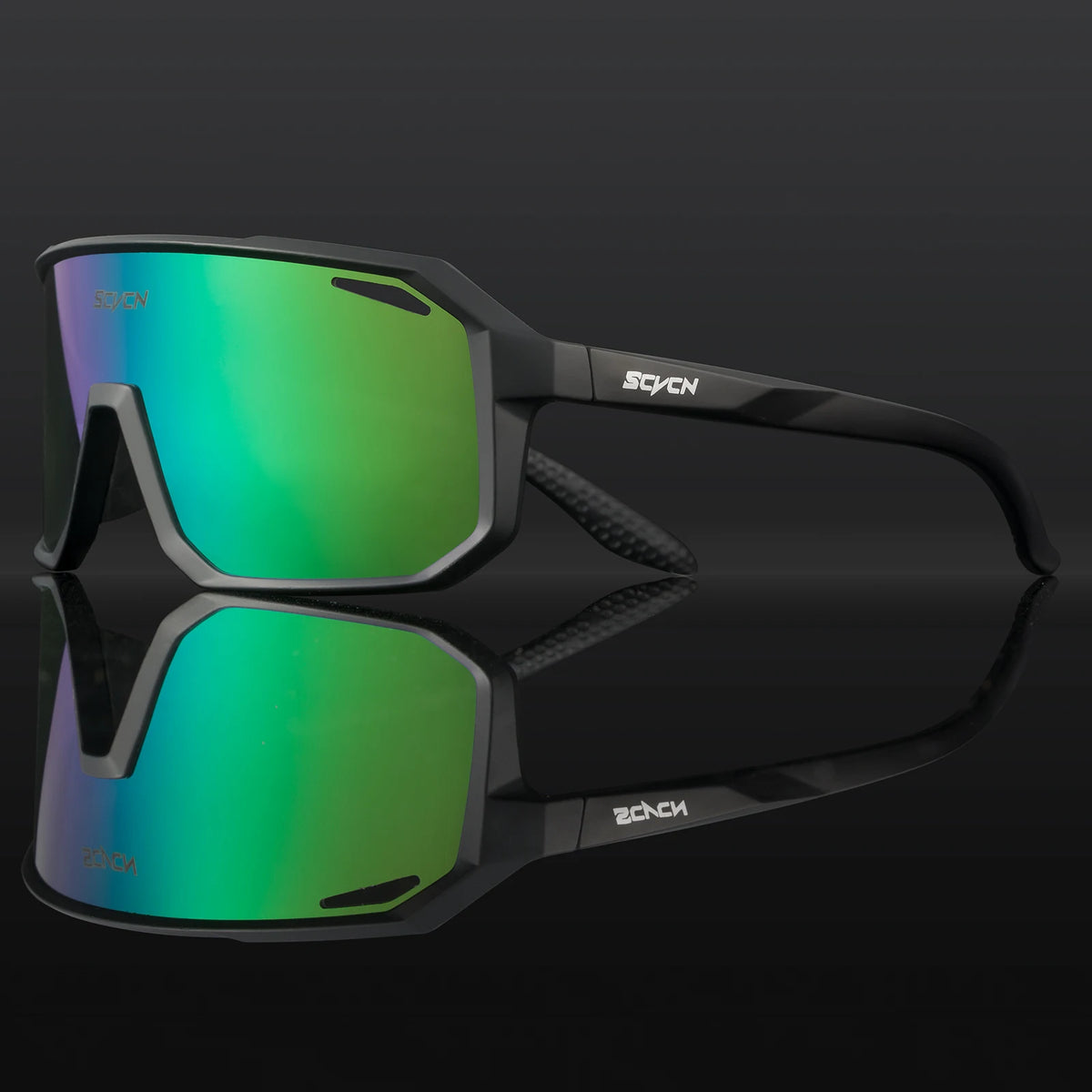 SCVCN UV400 Cycling Sunglasses – Unisex Sports Eyewear Sports Cycling Sunglasses HIP DZ-SC-X62-04 1lens-no box
