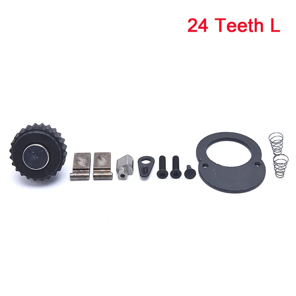 Ratchet Wrench Repair Kit – 1/4" 3/8" 1/2" Spare Parts 11pc Ratchet Repair Kit HIP 24 Teeth L