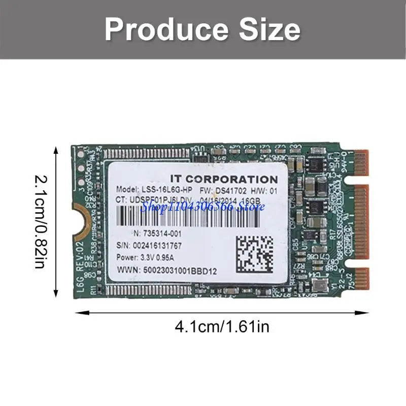 M.2 2242 SSD 16GB Internal Solid State Drive for Laptops Internal Solid State Drive HIP