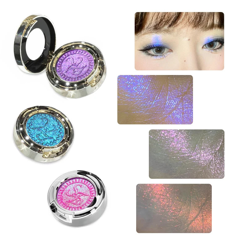SheenEffect Chameleon Eyeshadow – Glitter Shimmer Highlighter Chameleon Eyeshadow HIP