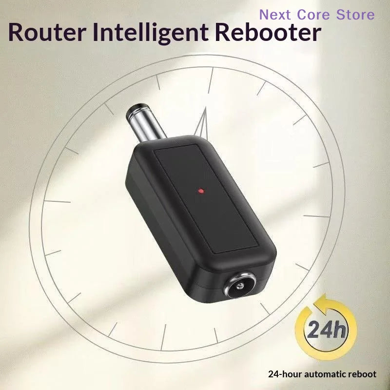 WiFi Router Auto Reboot Timer 24H Restart Controller 5V–24V Router Restart Timer HIP