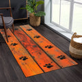 3D Dog Paw Print Runner Rug – Non-Slip Kitchen & Hallway Mat Runner Rug HIP 1 40x120cm-Felt
