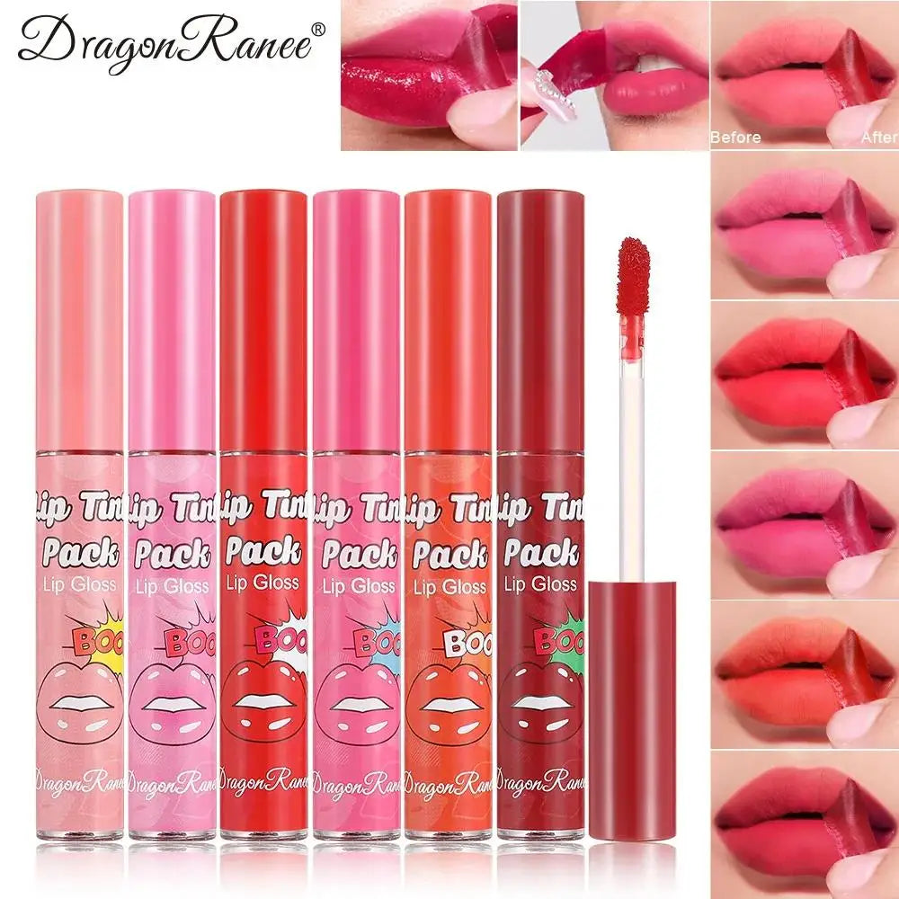 Dragon Ranee Matte Peel-Off Liquid Lip Stain – Waterproof Peel-Off Lip Stain HIP