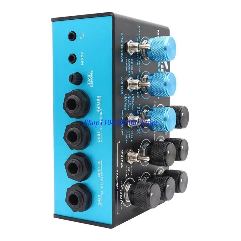 02DD Bass Cabinet Simulator – Compact Metal Housing Pedal Bass Effects Pedal HIP