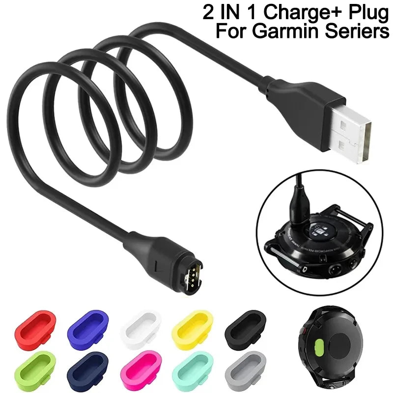 Garmin Charging Dock & USB Cable – Fenix, Venu, Forerunner Smartwatch Charger HIP