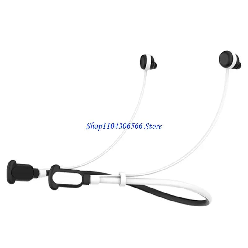 Silicone Earbud Safety Leash – Anti-Loss Strap for Sports Earbud Safety Strap HIP