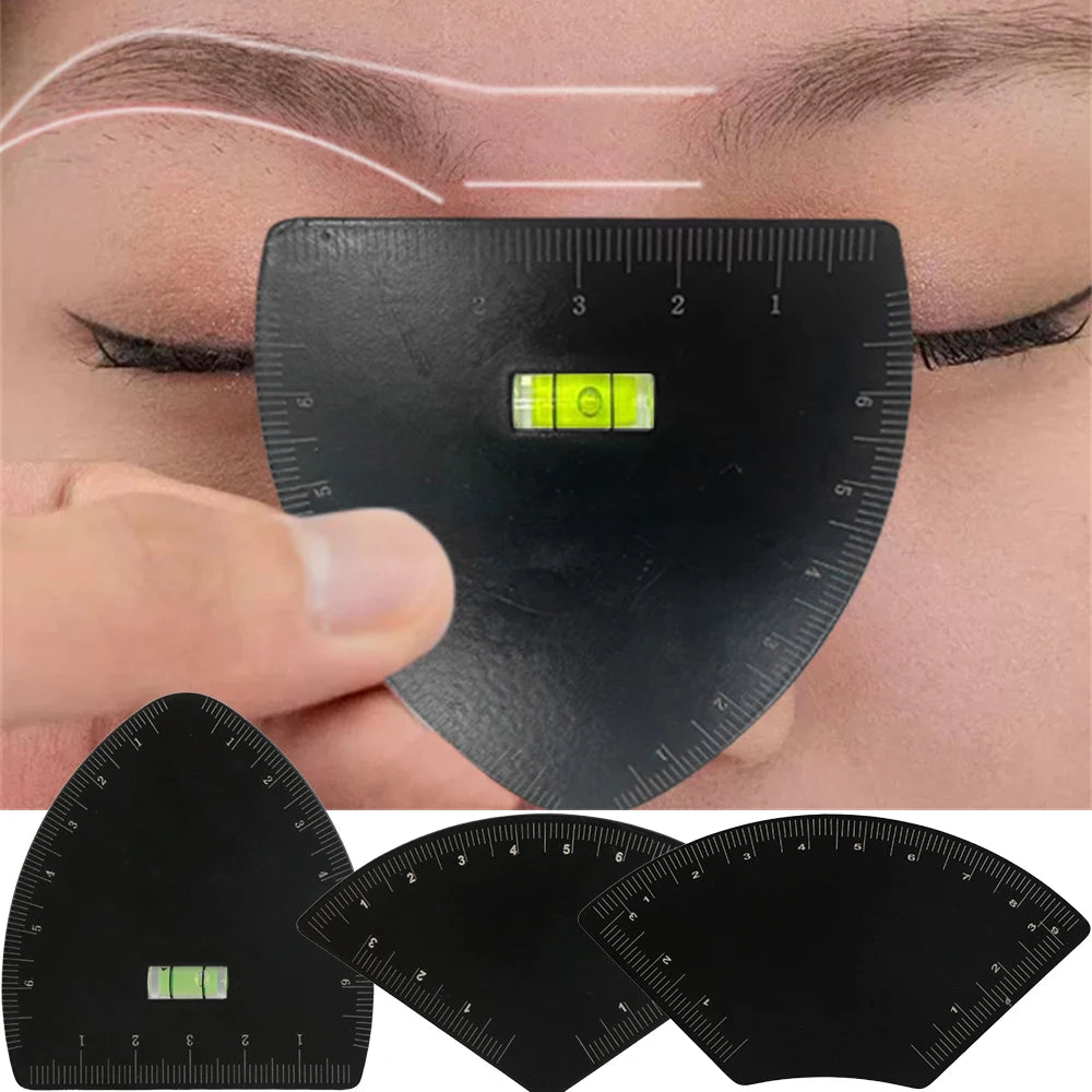 6 Shapes Drawing Eyebrow In 1 Minute Desgin Ruler Microblading Mapping Tool Shaping Permanent Drawing Tattoo Guide Ruler Eye Mak HIP