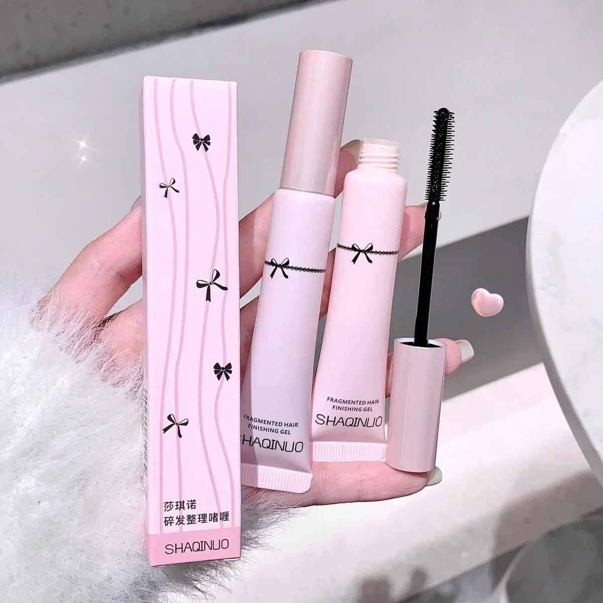 15g Broken Hair Wax Stick Hair Styling Gel Cream Big Brush Fixed Shaping Refreshing Not Greasy Hair Finishing Cream Mascara HIP