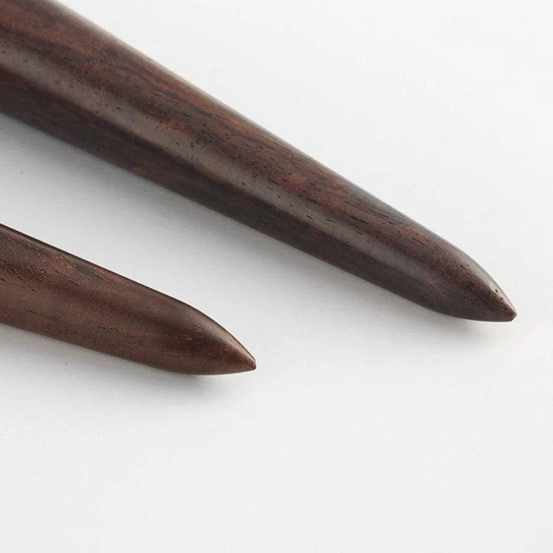 Wood Leather Edge Burnisher – DIY Leathercraft Sanding Tool Leather Burnishing Tool HIP