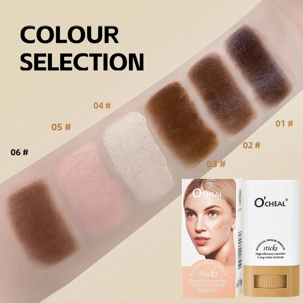 OCHEAL Waterproof Concealer Stick – Brightening Foundation | HIP Concealer Foundation Stick HIP