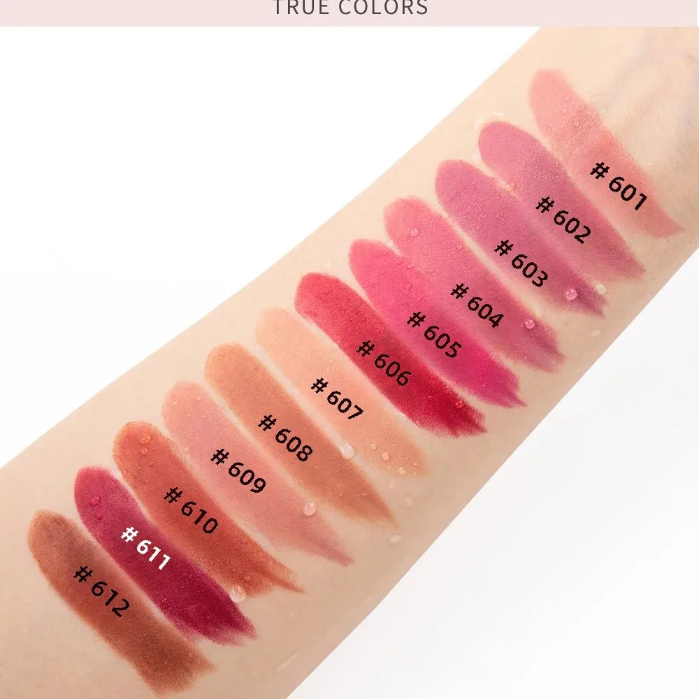 HANDAIYAN Matte Nude Lipstick – Velvet, Waterproof, Long-Lasting Matte Lipstick HIP