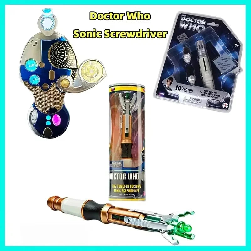 Doctor Who Sonic Screwdriver Prop – 10th 12th 15th Gen | Bandai Collector Prop Model HIP