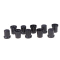 10-Pack 6mm Electroplated Sun Pattern Potentiometer Knob Caps Potentiometer Knob Caps HIP ONE SIZE