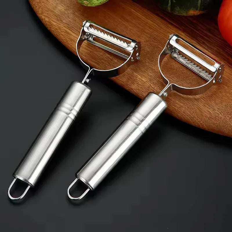 Stainless Steel Vegetable Peeler & Grater – Multifunctional Vegetable Peeler Grater HIP C815-2PCS