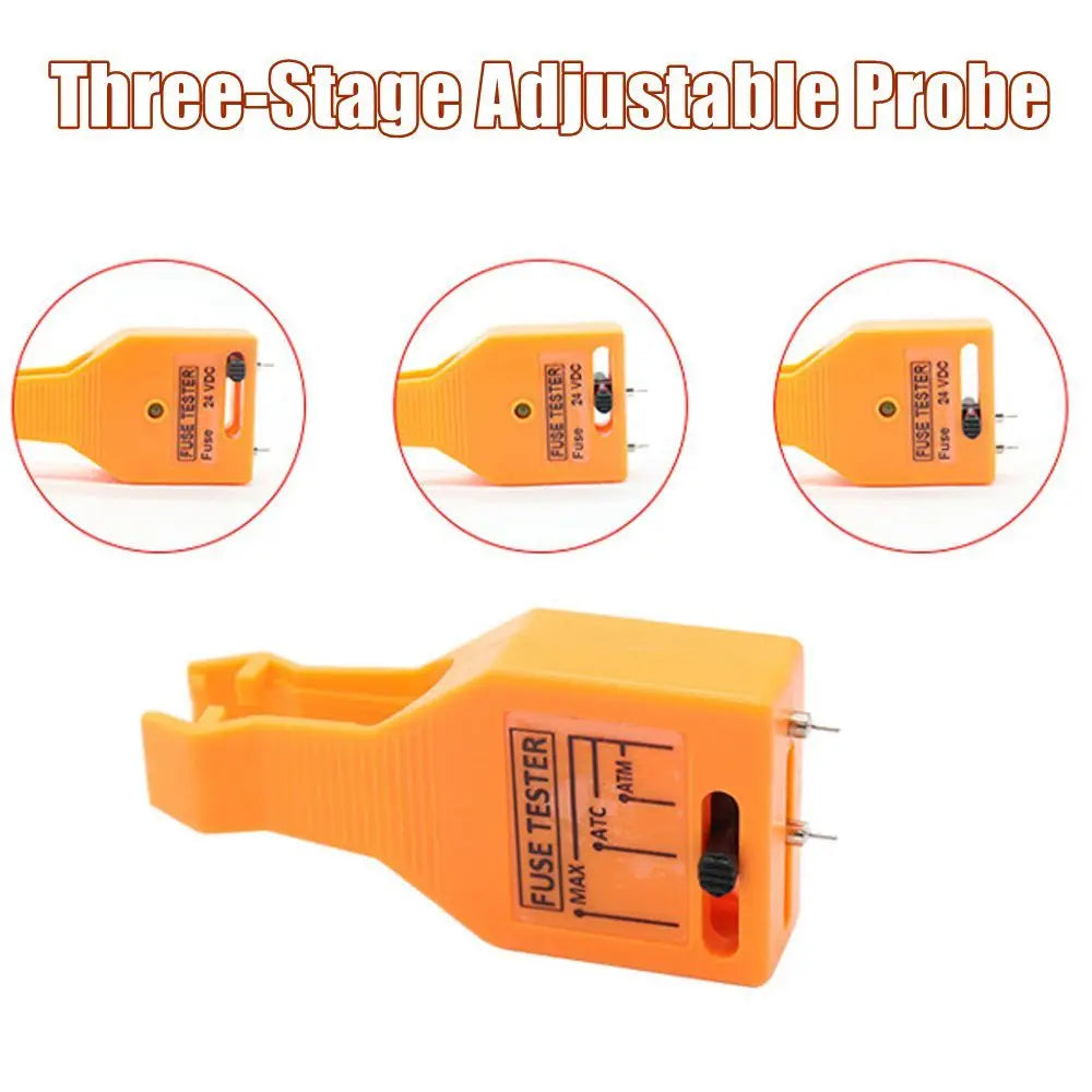Car Fuse Tester & Puller with Green LED Indicator – 24V Automotive Fuse Tester HIP