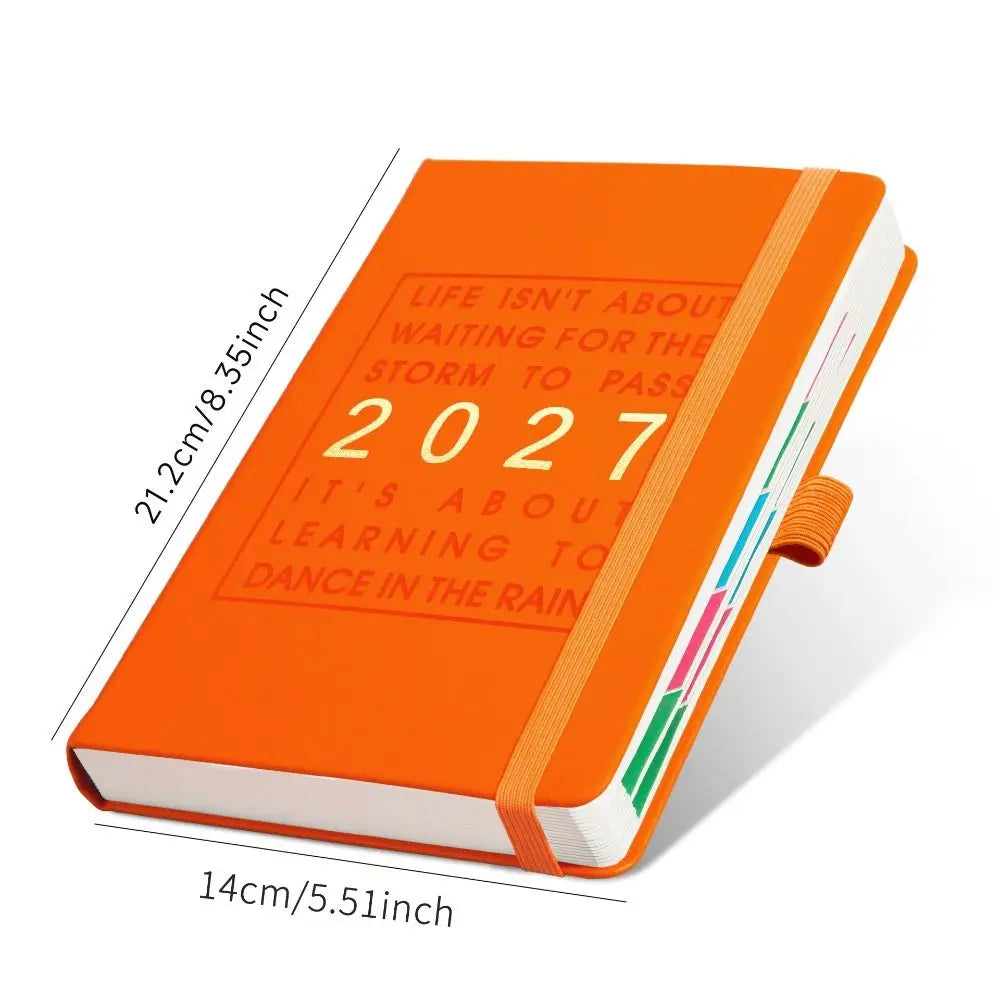 A5 2027 Daily Planner – 365-Day Schedule Book & Calendar Daily Planner Notebook HIP