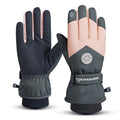 Waterproof Touchscreen Winter Ski & Motorcycle Gloves Winter Sport Gloves HIP Pink-M