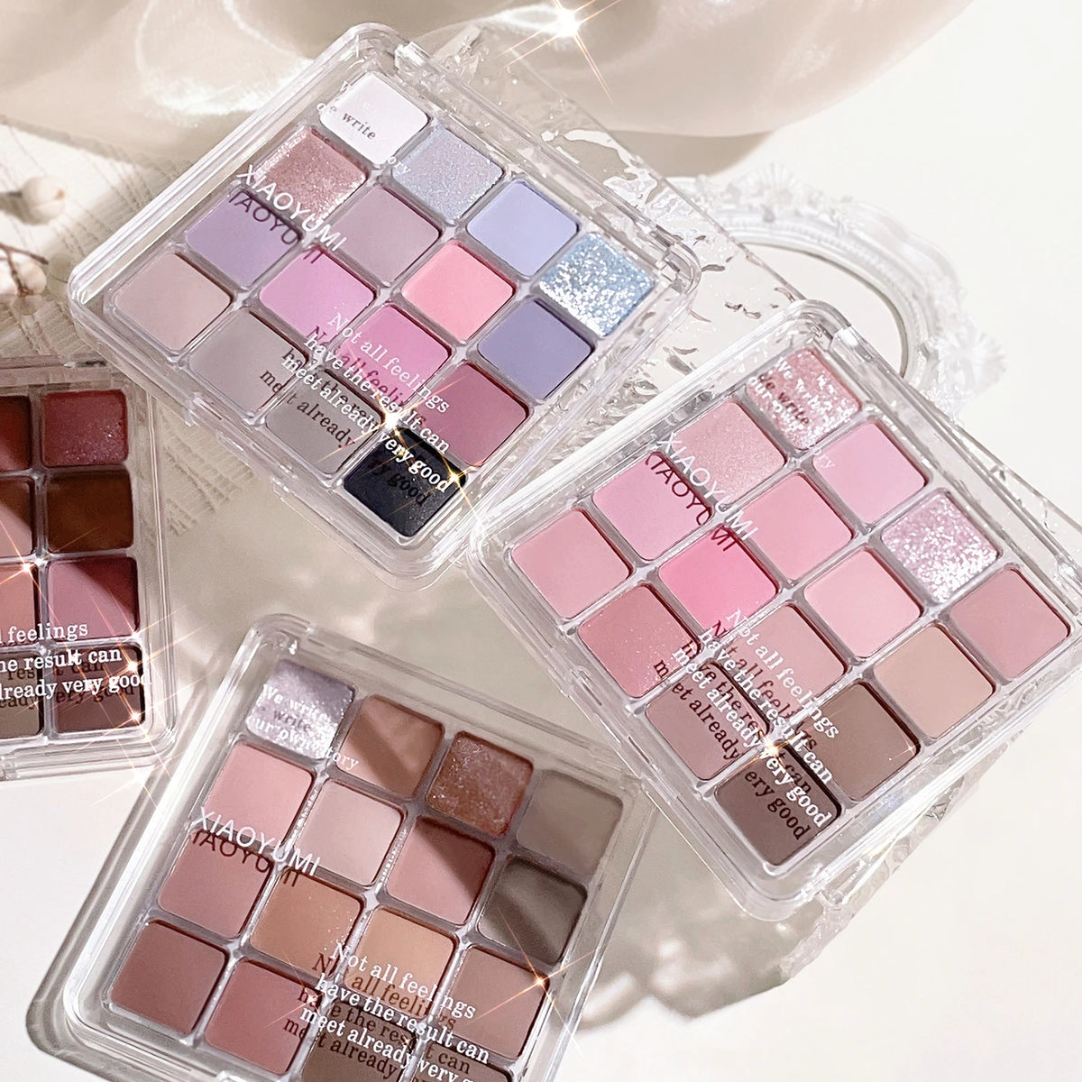 16-Color Sunset Eyeshadow Palette – Pearl, Matte & Shimmer Eyeshadow Palette HIP