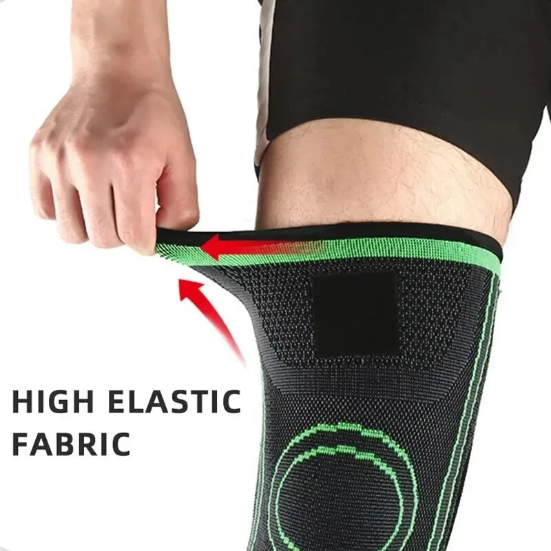 Adjustable Nylon Sports Knee Brace – Patella Stabilizer Knee Brace Support HIP
