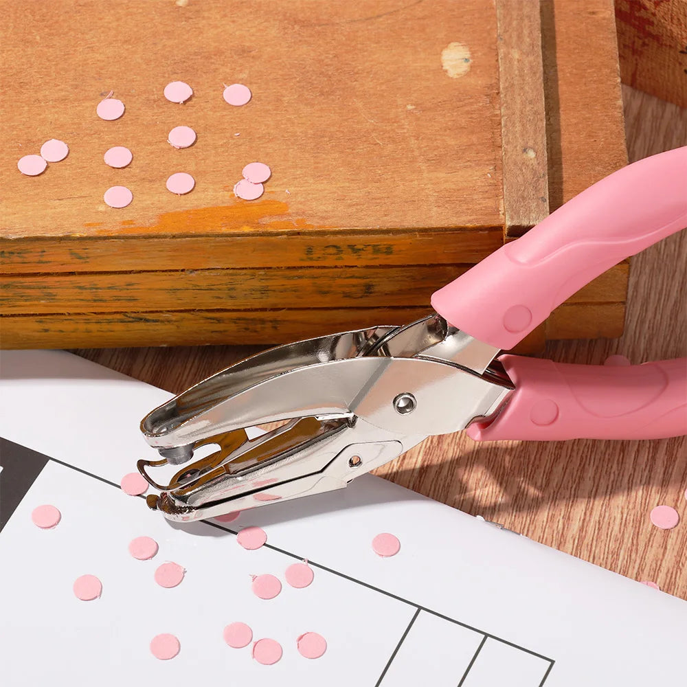 Mini Single Hole Punch – Circle Shape Craft Paper Tool Single Hole Punch HIP