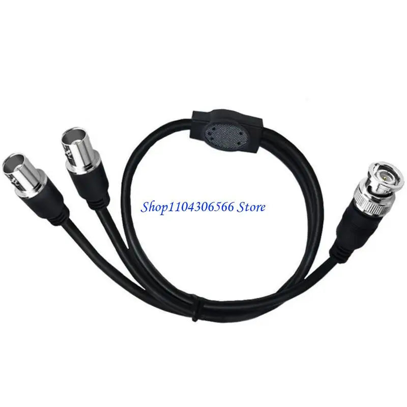 BNC Y-Splitter Coaxial Cable 1 to 2 – Male & Female Options Coaxial Splitter Cable HIP