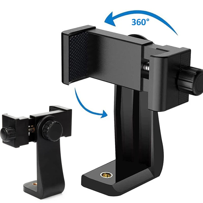 360° Universal Smartphone Tripod Mount & Clip Holder | HIP Smartphone Tripod Mount HIP