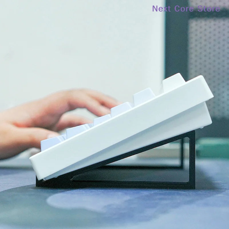 Keyboard Elevated Stand Riser Pair – Ergonomic Typing Angle Keyboard Riser Stand HIP