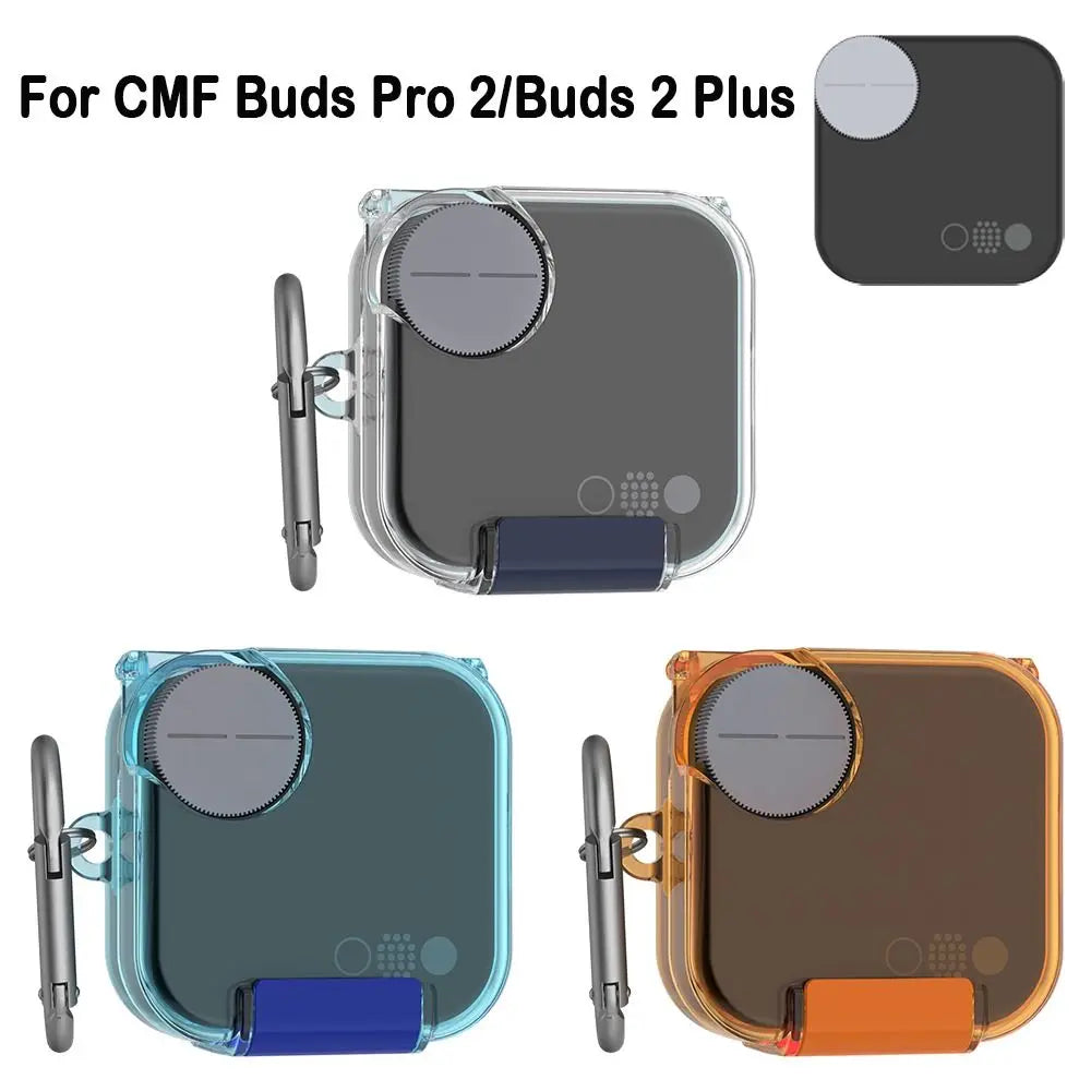 TPU Clear Case for CMF Buds Pro 2 / Buds 2 Plus – Shockproof Earphone Case Cover HIP