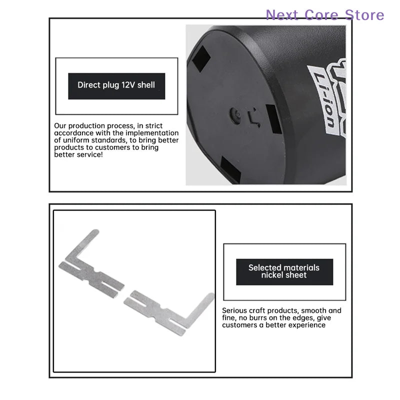 12V 3S Lithium Ion Battery Housing DIY Kit – Power Drill Battery Housing Kit HIP