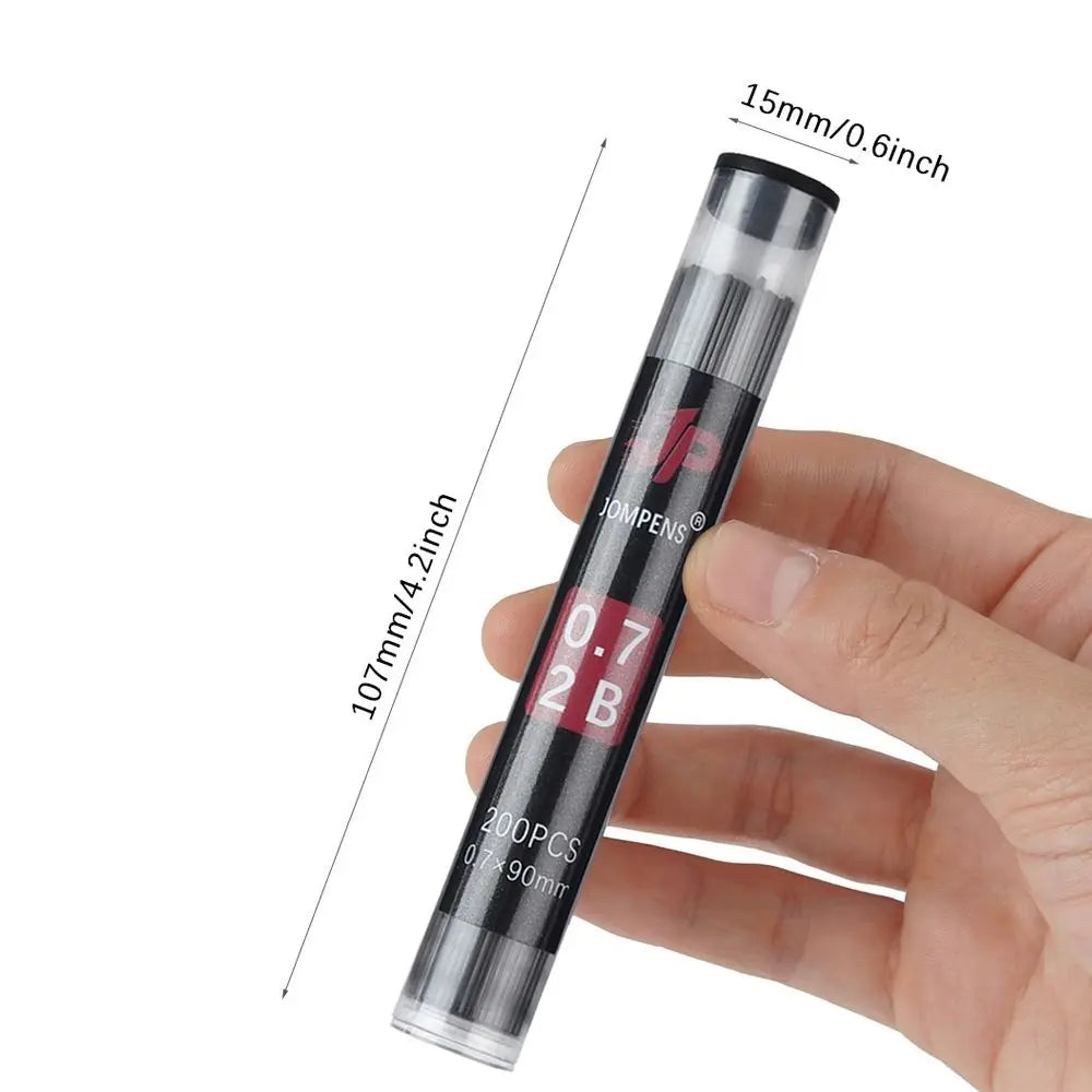 2B Mechanical Pencil Lead Refills – 0.5 to 2.0mm Multi-Size Pencil Lead Refills HIP