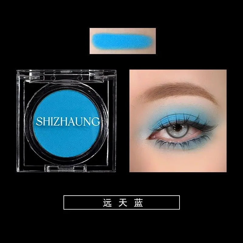 Chameleon Eyeshadow – Matte, Shimmer, Glitter & Metallic Eyeshadow Powder HIP Blue matte