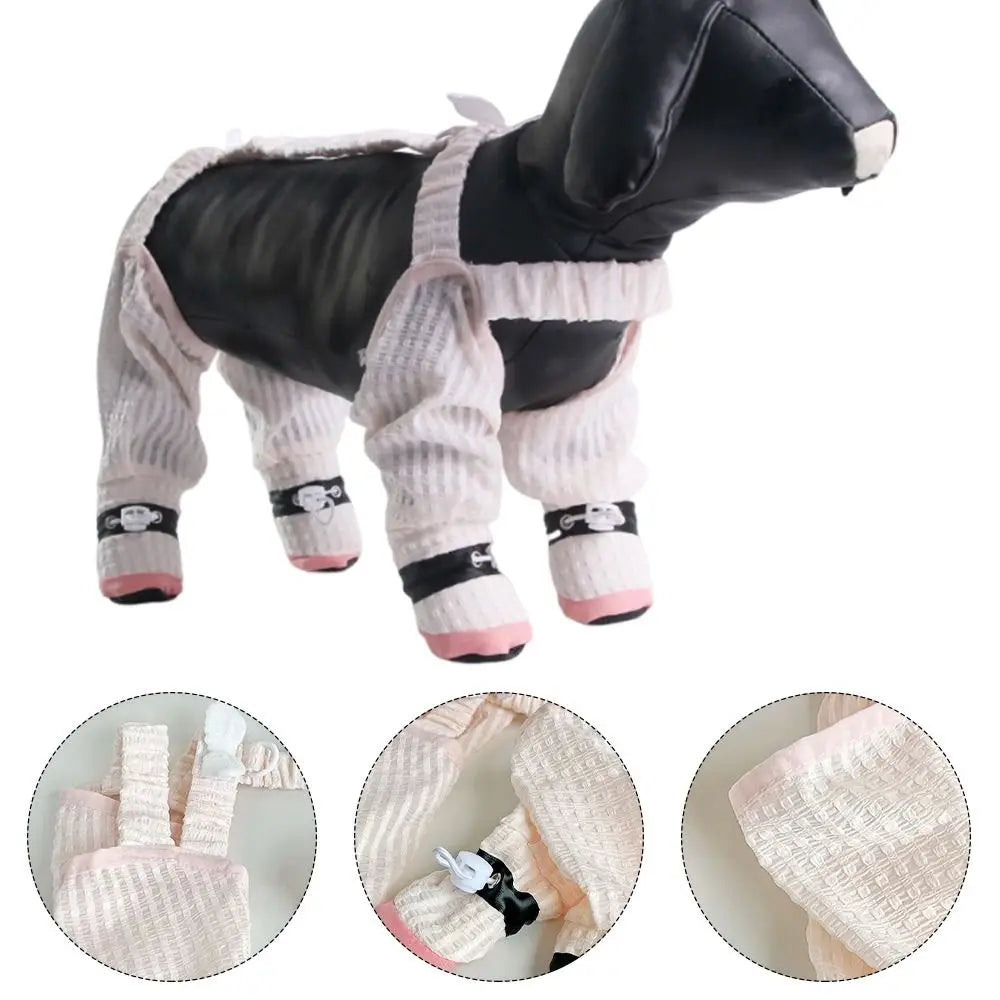 Adjustable Dog Four-Legged Pants – Dustproof Leg Leggings Dog Leg Leggings HIP