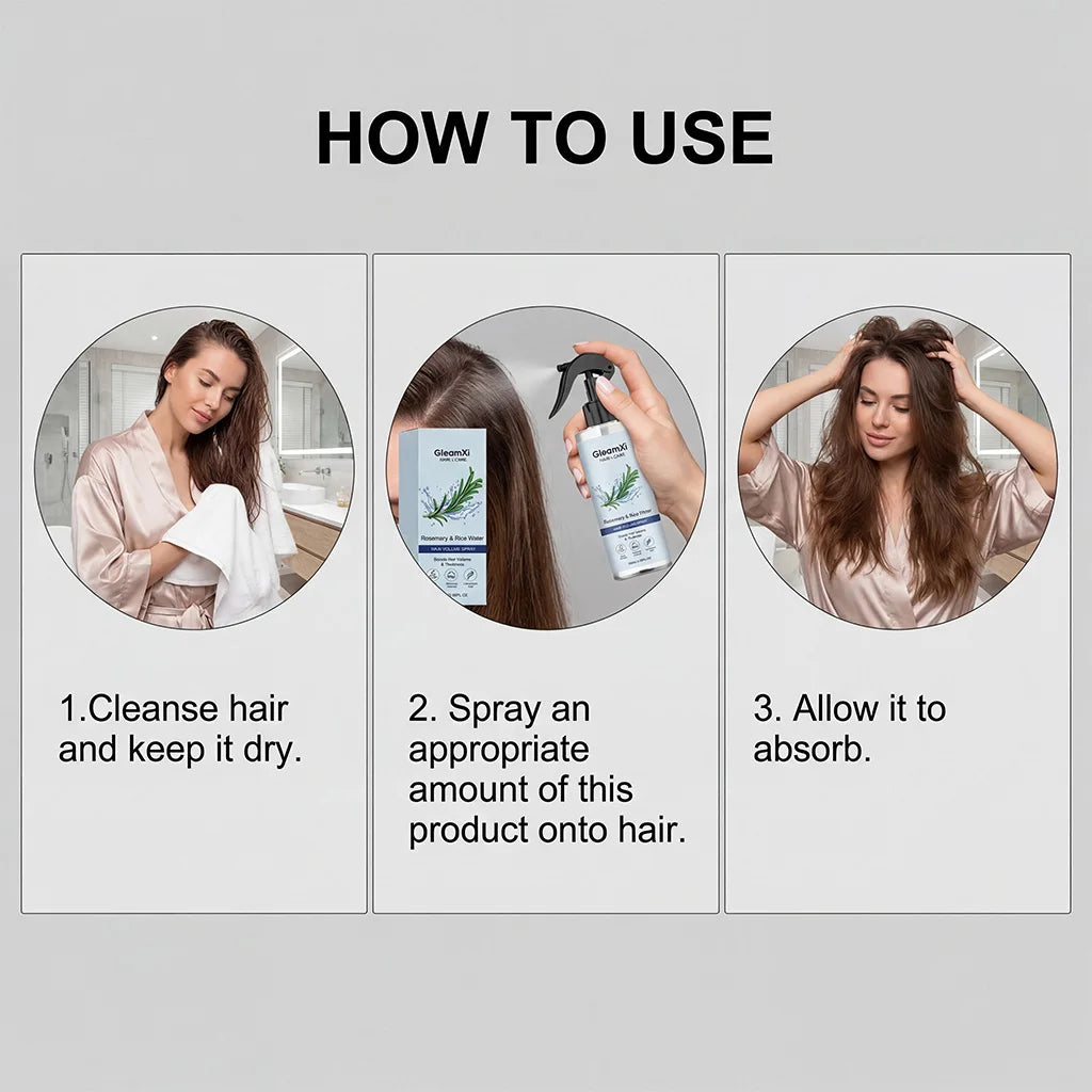Rosemary Leave-In Conditioner Spray – Volume & Detangling Leave-In Conditioner Spray HIP
