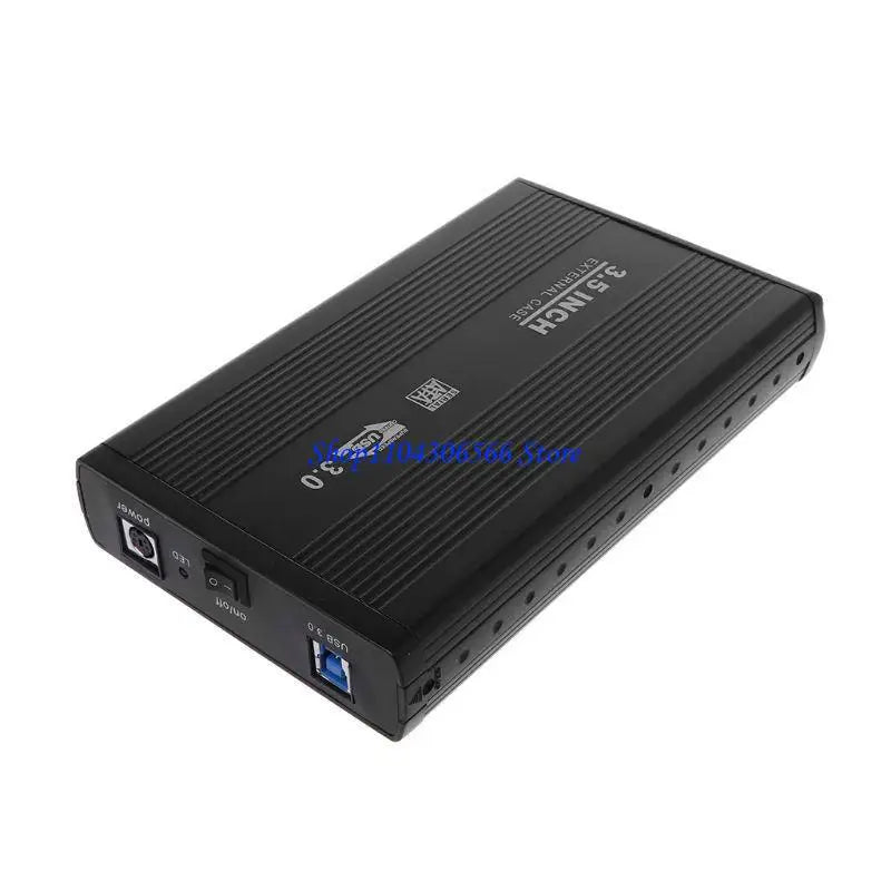 3.5" Aluminum HDD Enclosure USB 2.0 & 3.0 External Drive Case HDD Enclosure HIP