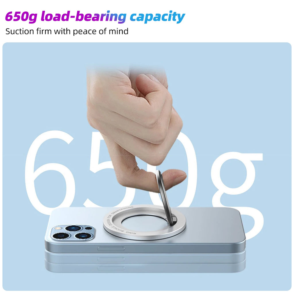 Magnetic Phone Ring Holder for MagSafe – Adjustable Grip Stand Phone Ring Holder HIP