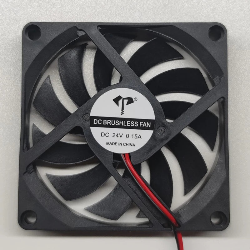 8010 Brushless Cooling Fan 80mm 5V 12V 24V 2-Pin PC Fan PC Cooling Fan HIP 24V