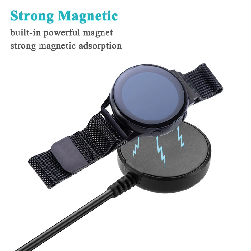 USB Charging Dock for Samsung Galaxy Watch 4/3/Active 2 & 1 Smartwatch Charging Dock HIP