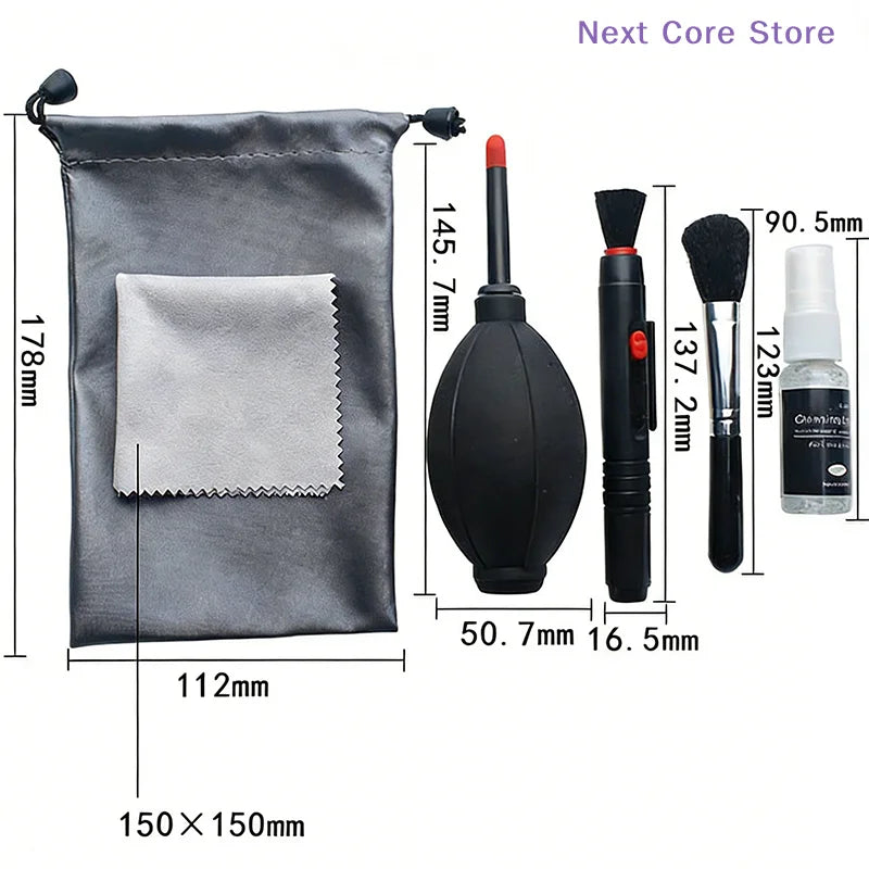 6-in-1 DSLR Camera & Lens Cleaning Kit | Professional Set Camera Cleaning Kit HIP