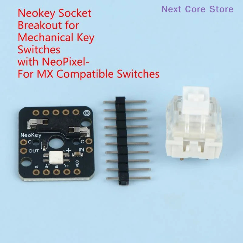 NeoKey Socket Breakout Board for MX Compatible Key Switches Switch Breakout Board HIP